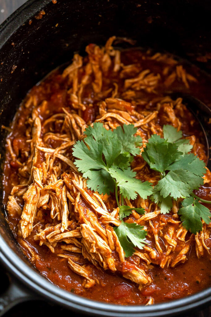 Adjust the Sauce Chicken Tinga