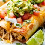 Baked Chicken Chimichangas Recipe