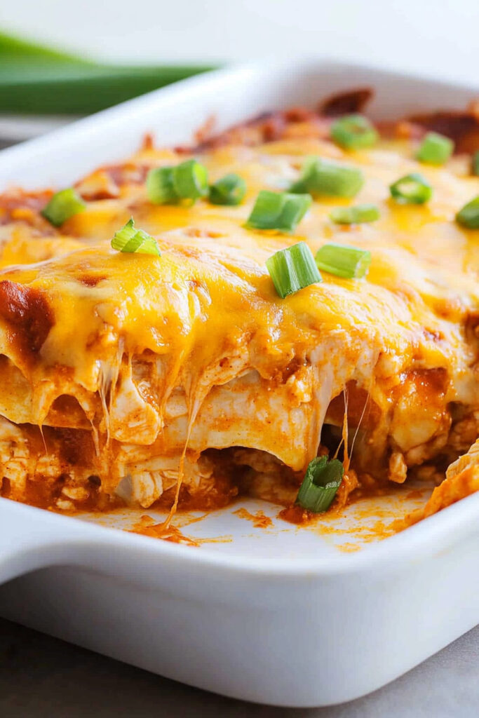 Baked Chicken Enchilada Casserole