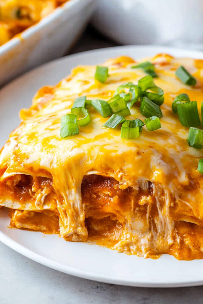 Baked Chicken Enchilada Casserole Recipe