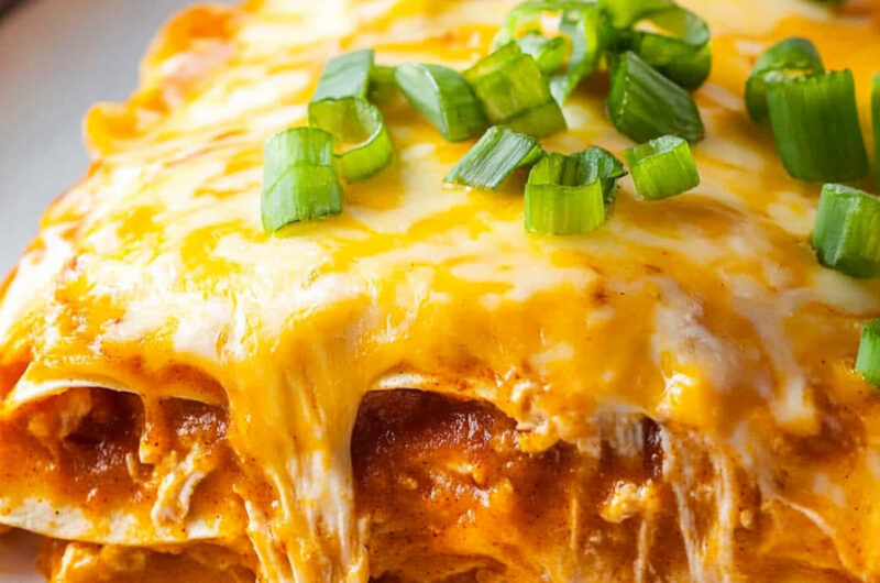 Baked Chicken Enchilada Casserole Recipe