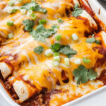 Cheesy Beef Enchiladas