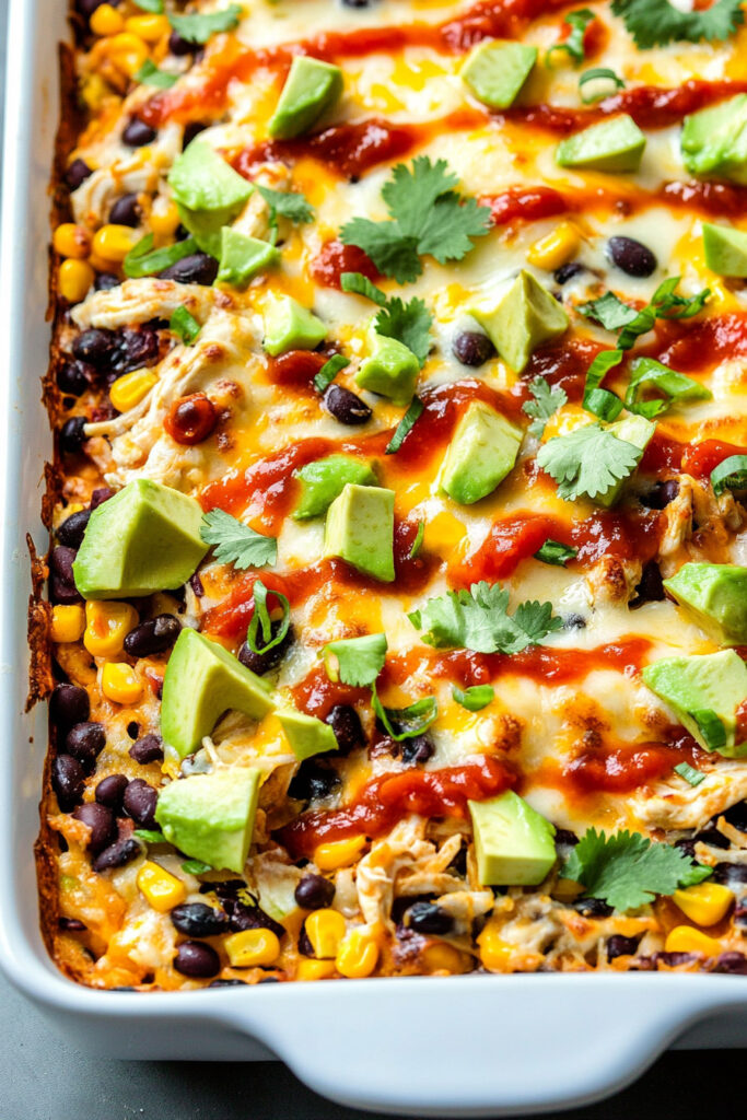 Chicken Burrito Casserole Recipe