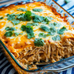 Chicken Enchilada Casserole No Tortilla