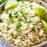 Cilantro Lime Rice in a Rice Cooker
