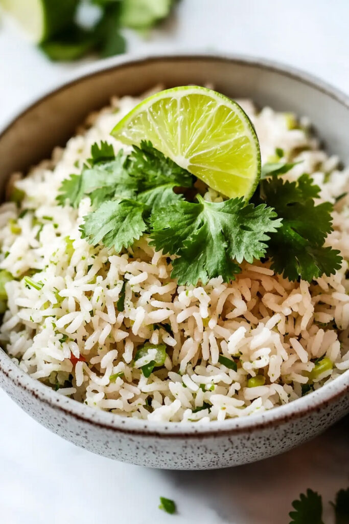 Cook Instant Pot Cilantro Lime Rice