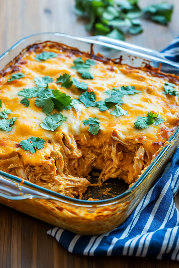 Customization Chicken Enchilada Casserole No Tortilla
