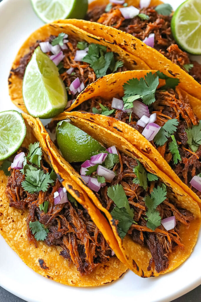 Customizations Crockpot Birria Tacos
