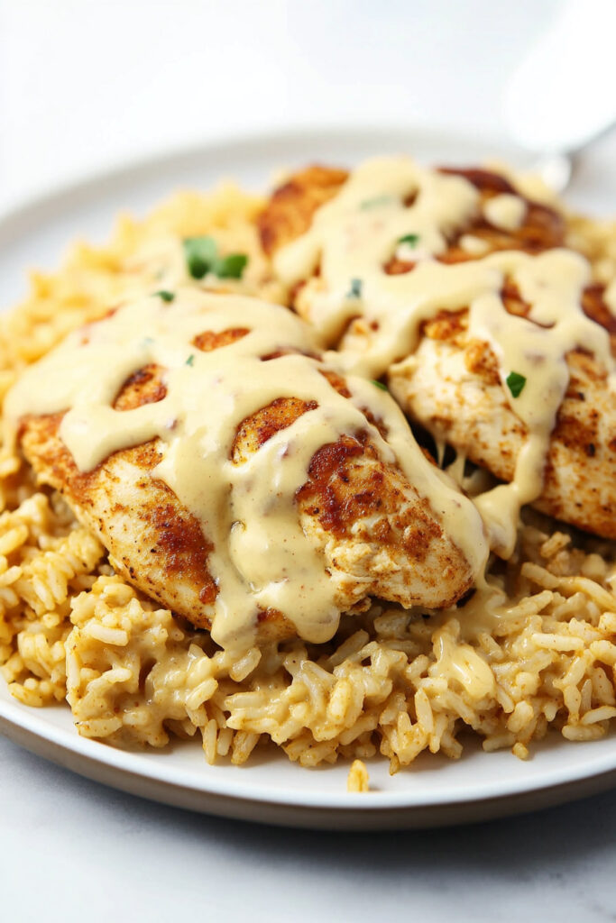 Customize Mexican Chicken and Rice with Queso