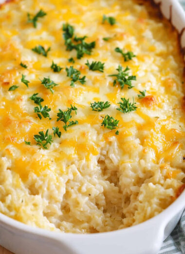 Green Chili Rice Casserole