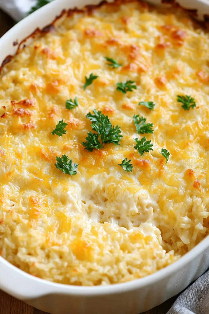 How to Serve Green Chili Rice Casserole