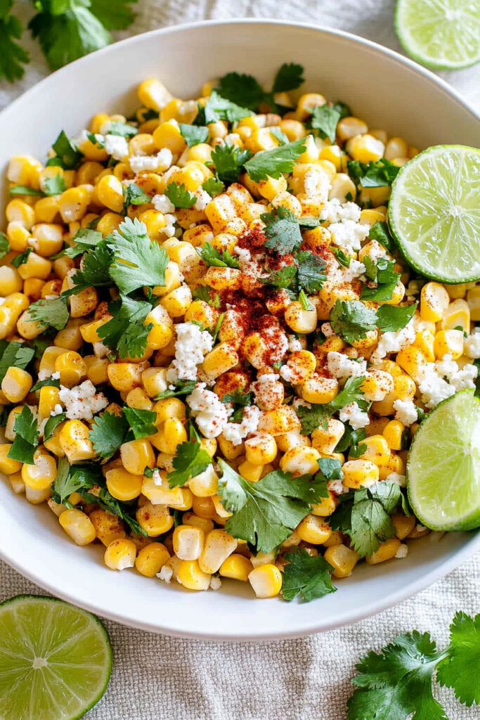 How to Serve Mexican Street Corn Salad