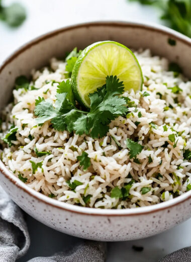 Instant Pot Cilantro Lime Rice