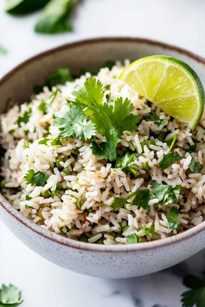 Instant Pot Cilantro Lime Rice Recipe