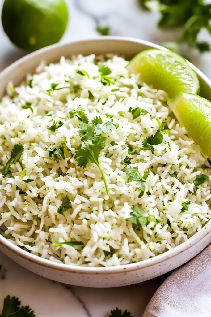 Instructions Cilantro Lime Rice in a Rice Cooker