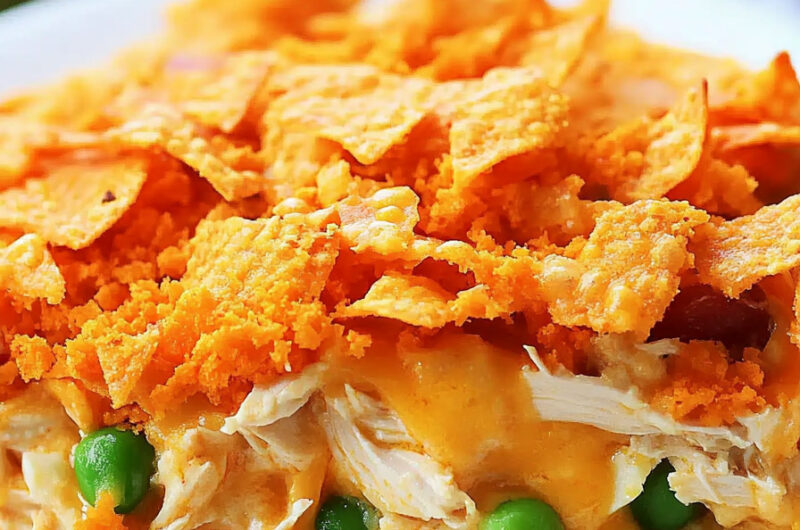 Mexican Chicken Dorito Casserole