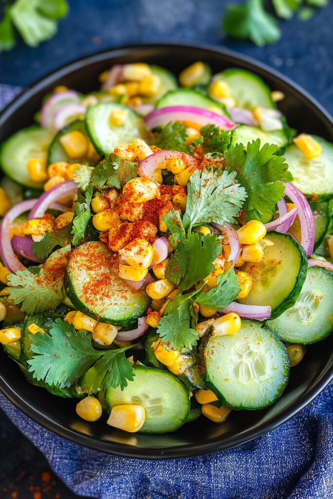 Mexican Cucumber Salad Recipe
