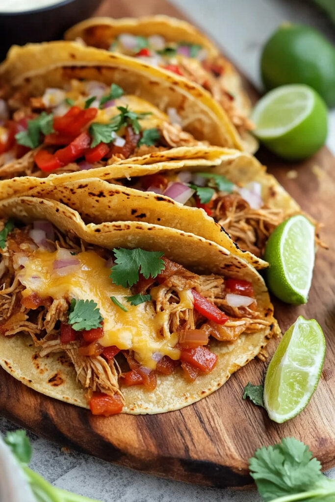 Pulled Chicken Tacos