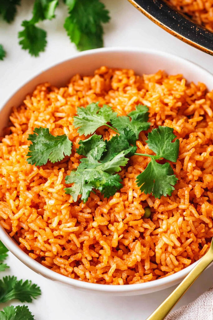 Serving Easy Mexican Rice