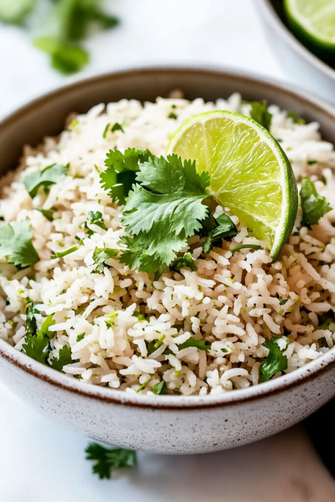 Serving Ideas Instant Pot Cilantro Lime Rice