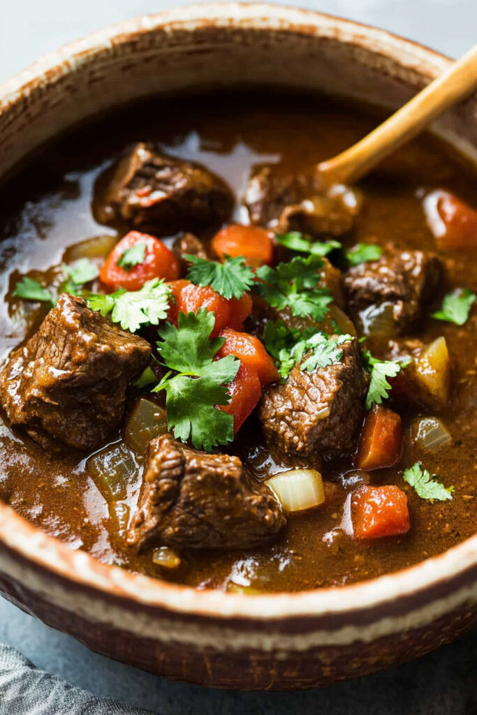 Serving Tips Carne Guisada