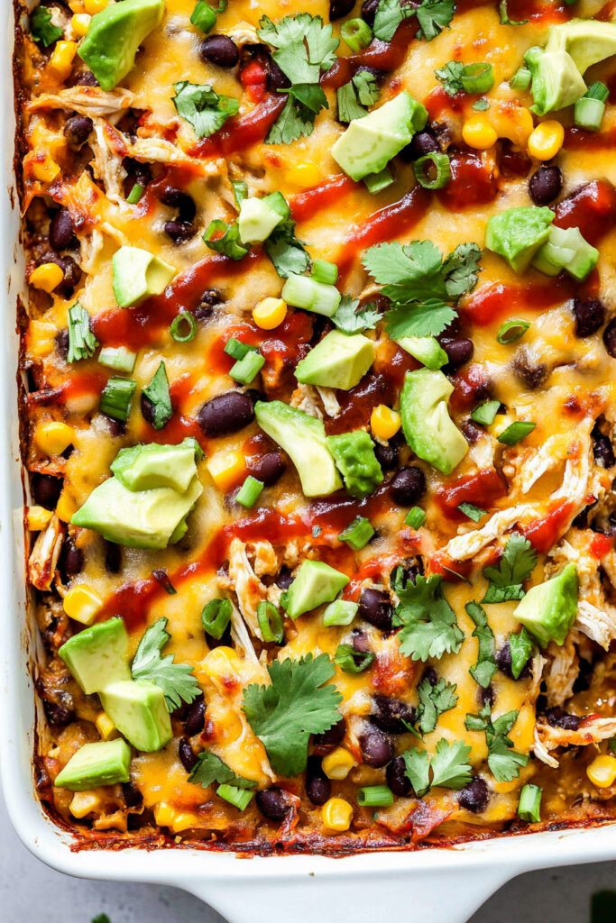 Storing Chicken Burrito Casserole
