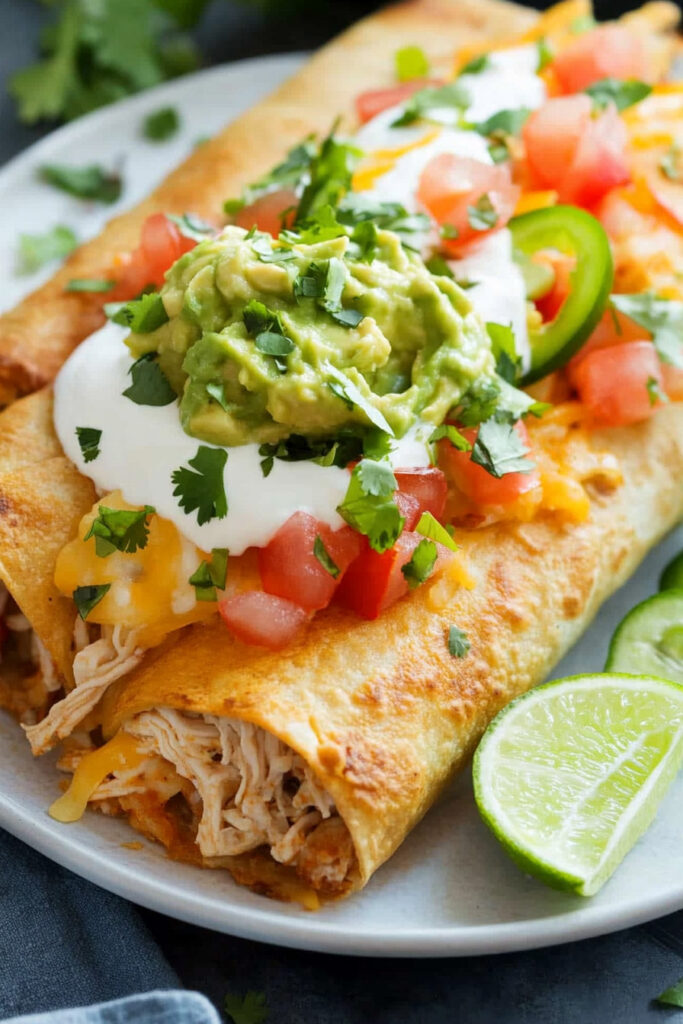Storing Chicken Chimichangas