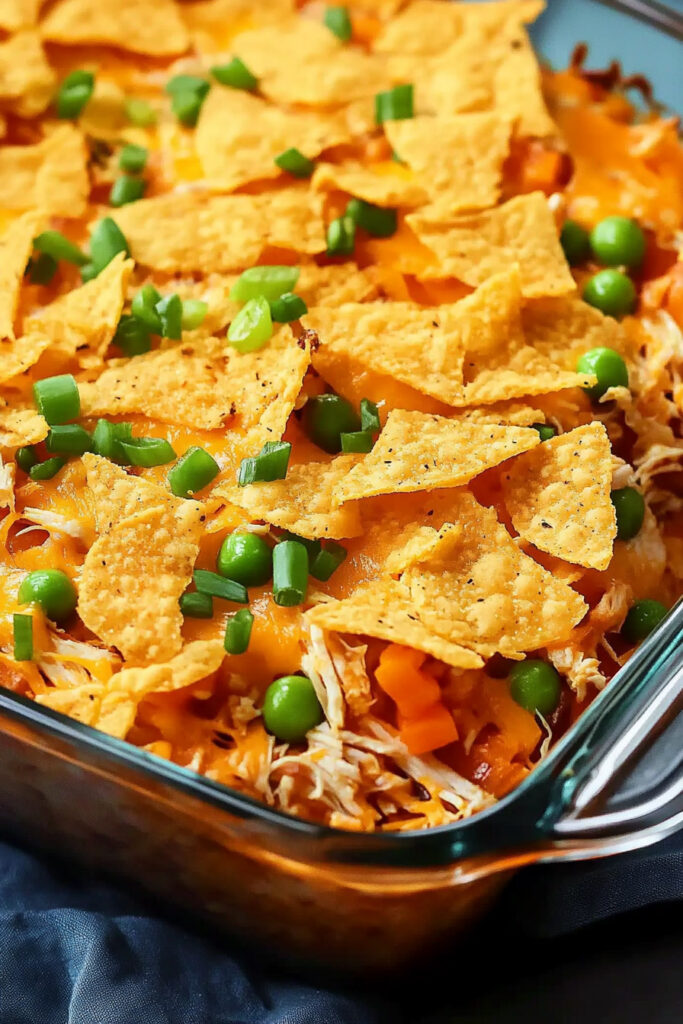 Storing Mexican Chicken Dorito Casserole