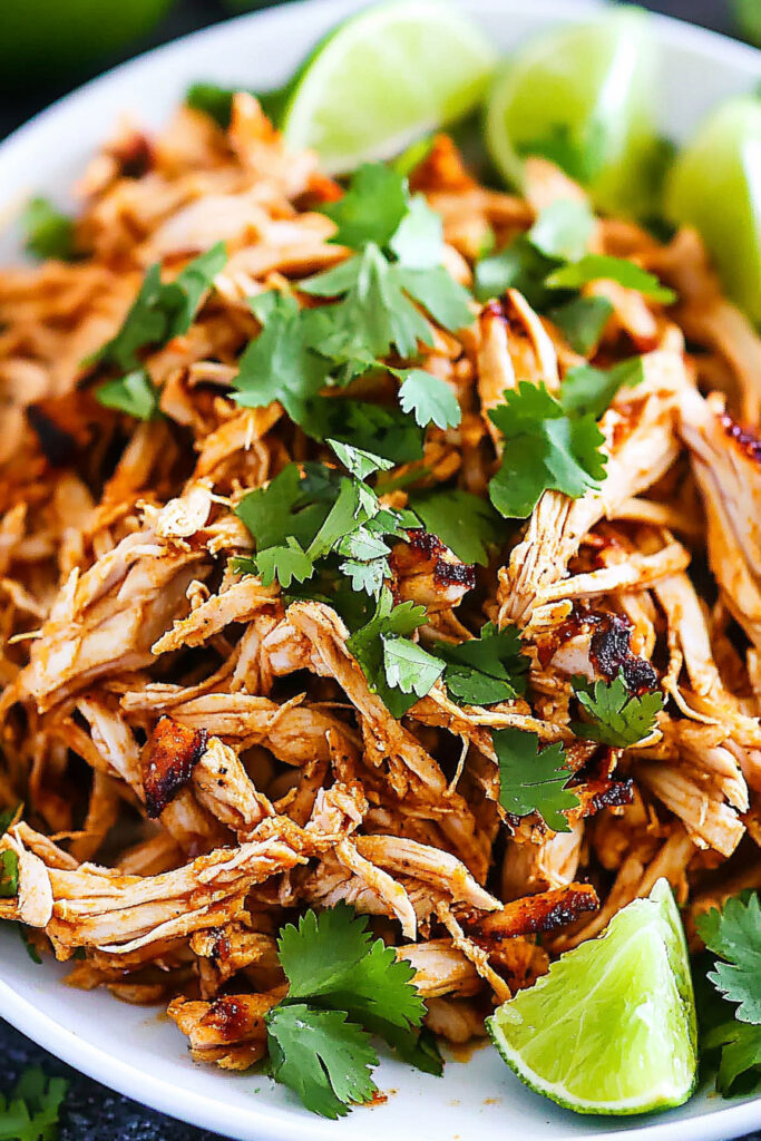 Storing Mexican Pulled Chicken