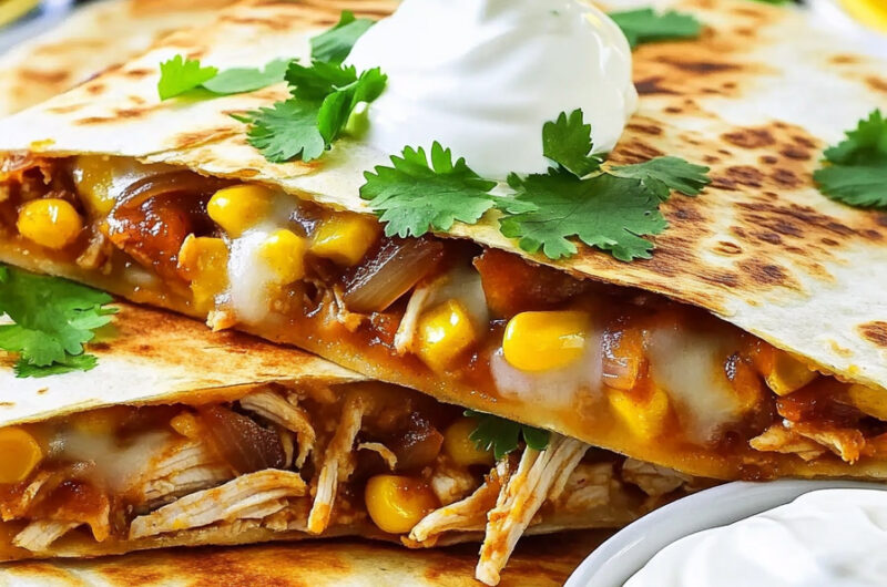 BBQ Chicken Quesadillas