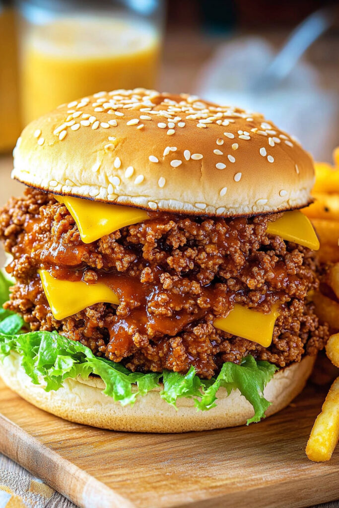 Big Mac Sloppy Joes