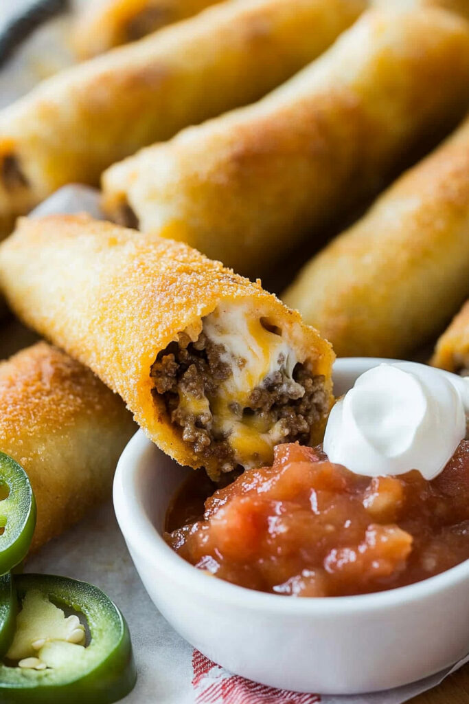 Cheesy Taco Sticks