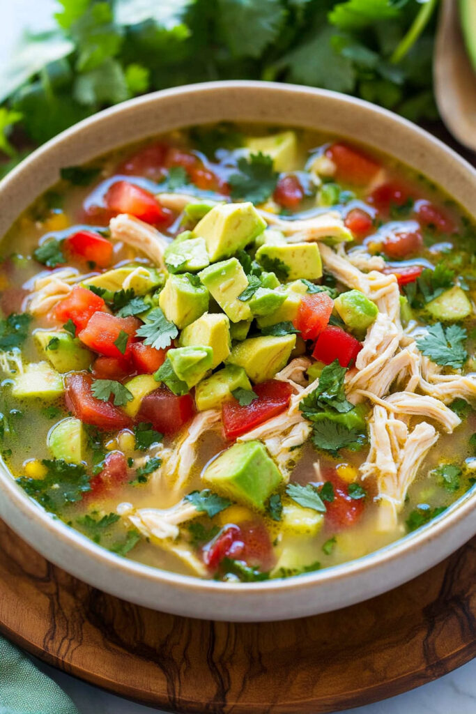 Chicken Avocado Soup Recipe