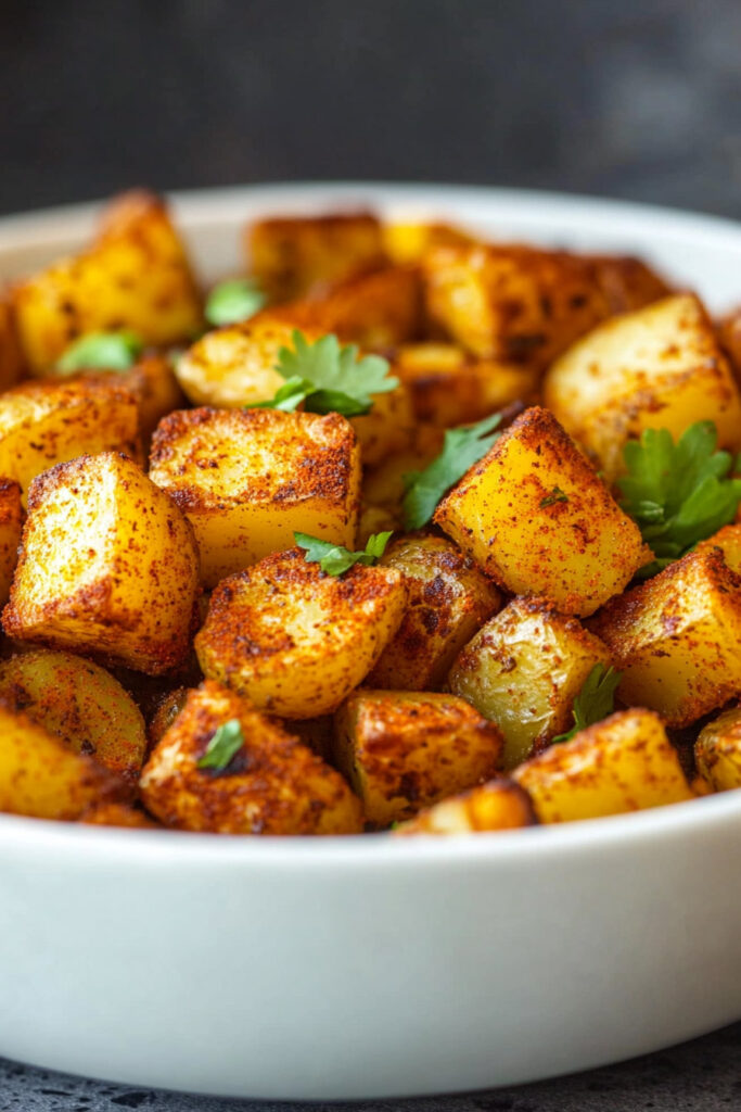 Cooking Mexican Roasted Potatoes