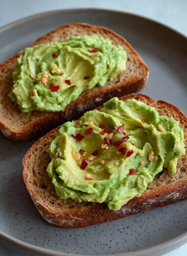Guacamole Toast