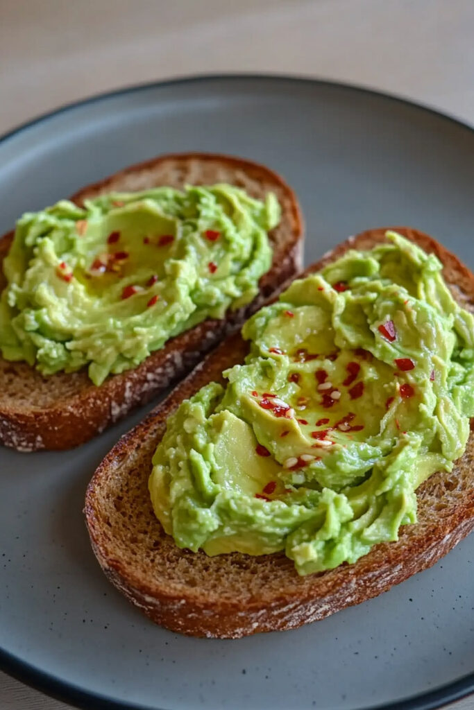 How to Make Guacamole Toast