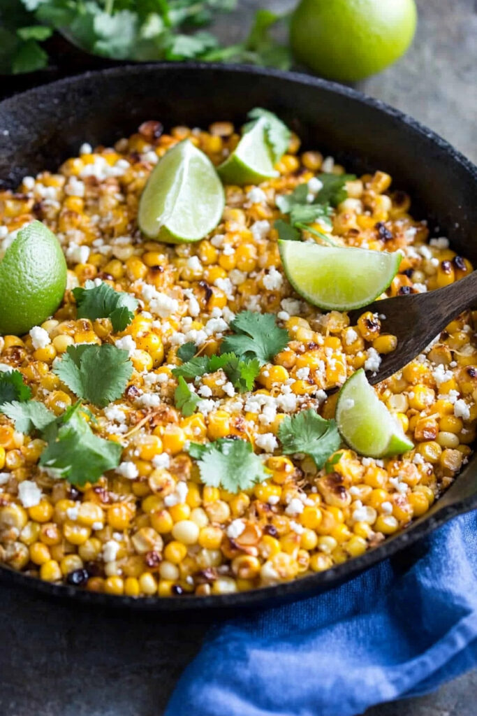 How to Make Skillet Mexican Street Corn