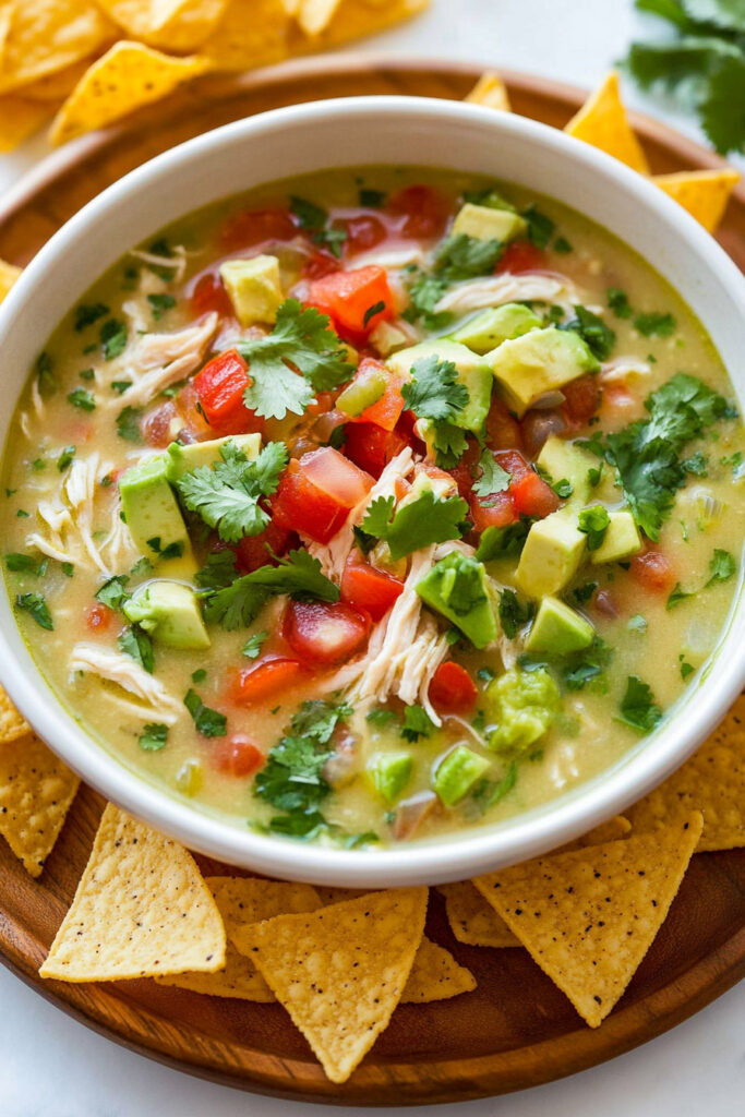 How to Serve Chicken Avocado Soup