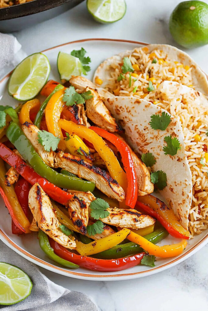 How to Serve Chicken Fajitas