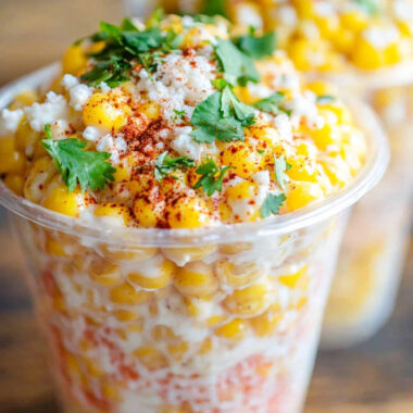 Mexican Corn in a Cup