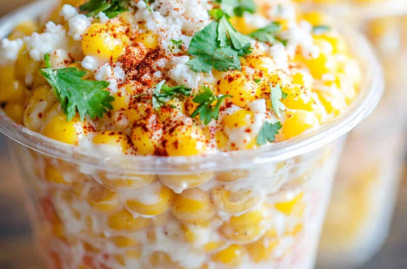 Mexican Corn in a Cup