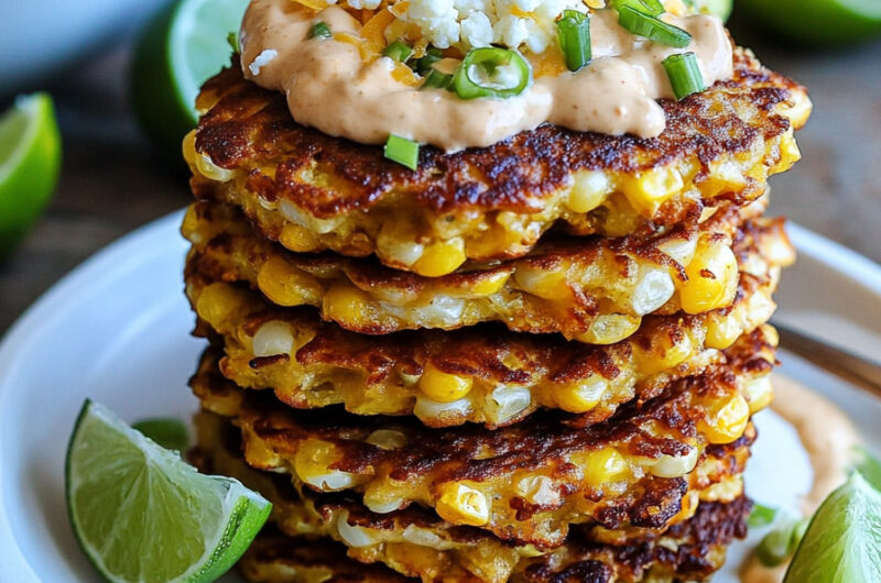 Mexican Street Corn Fritters