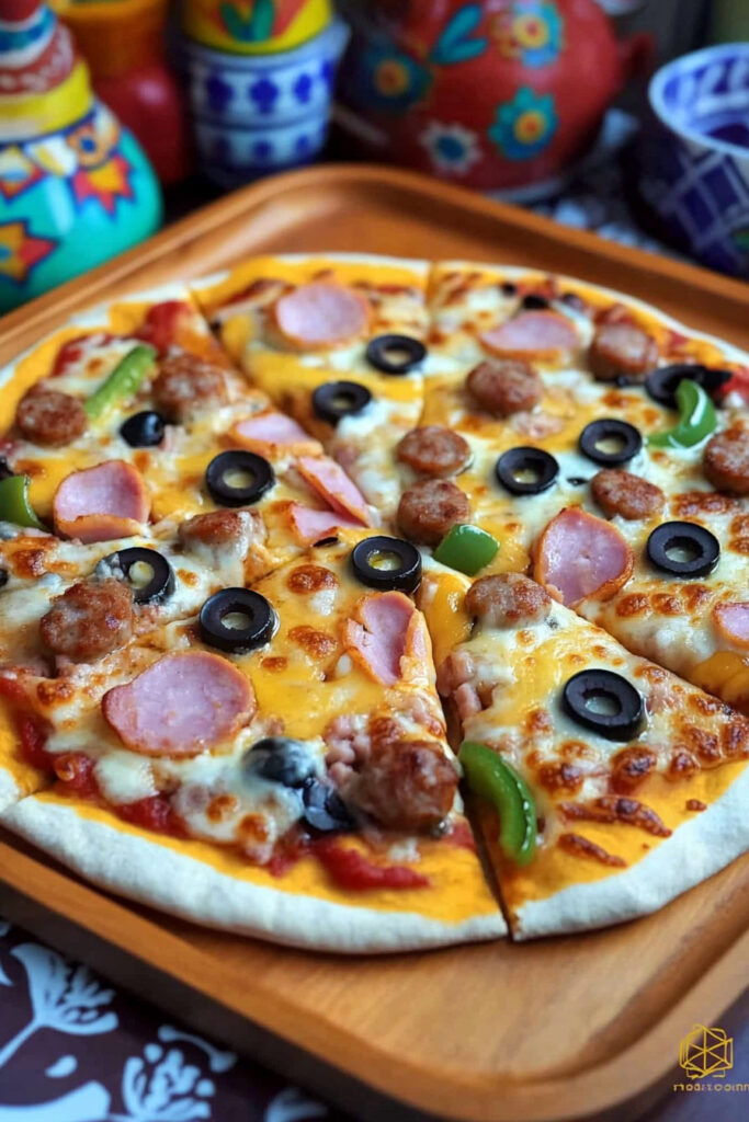 Serve Mexican Pizza