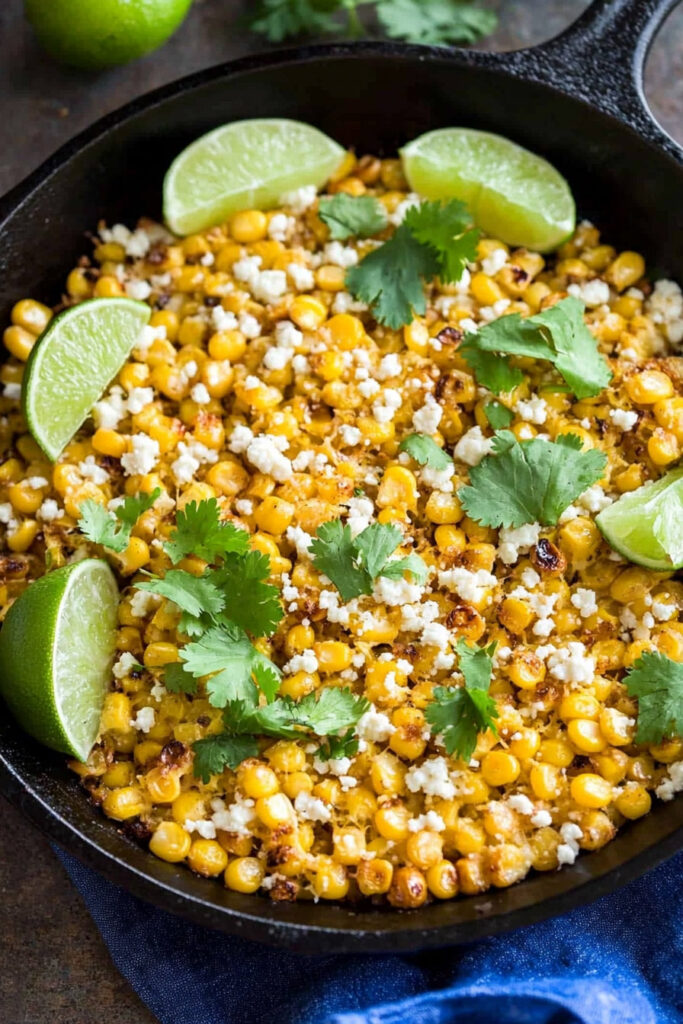 Skillet Mexican Street Corn