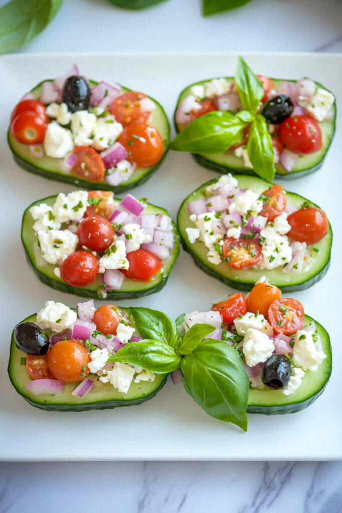 Stuffed Cucumber Bites Recipe