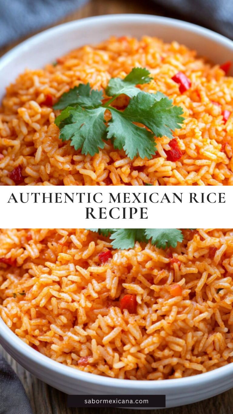 Authentic Mexican Rice - Sabor Mexicana