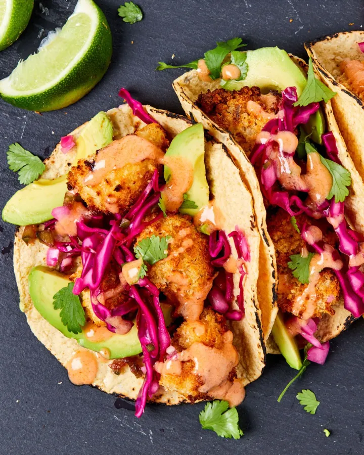 Air Fryer Cauliflower Tacos