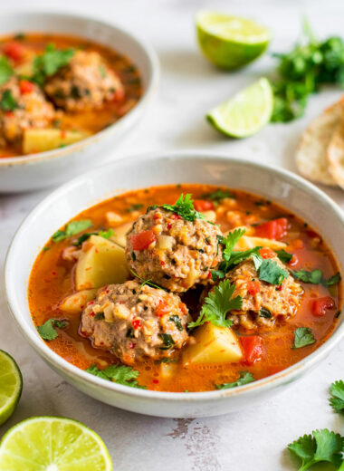 Albondigas soup recipe