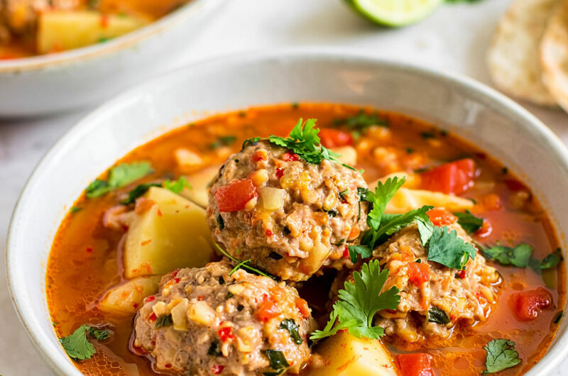 Albondigas soup recipe