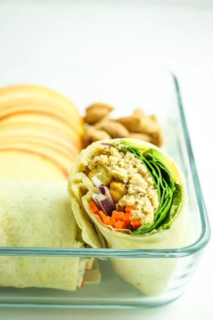Avocado Tuna Wraps